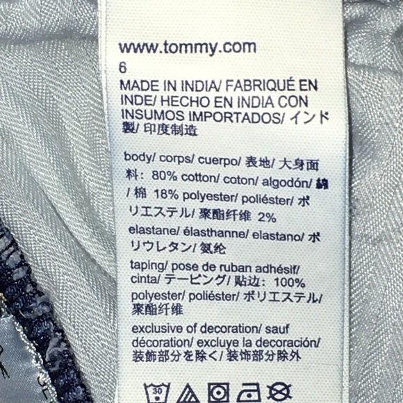 Vintage Tommy hilfiger blue jeans high rise size 6 - Picture 5 of 10